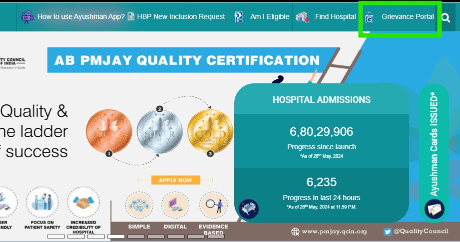 ayushman card helpline